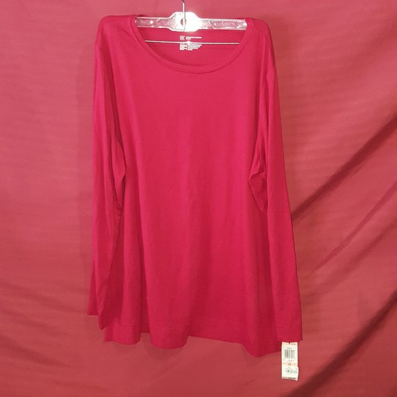 NWT Macy's I.N.C. International Concepts Long Sleeve Shirt - Womans - Picture 1 of 5